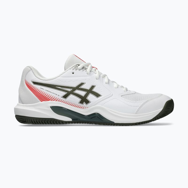 Pánske tenisové topánky ASICS Gel-Dedicate 9 Clay white/vintage khaki