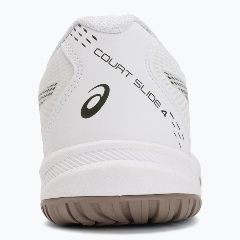 Pánske tenisové topánky ASICS Court Slide 4 white/vintage khaki 6