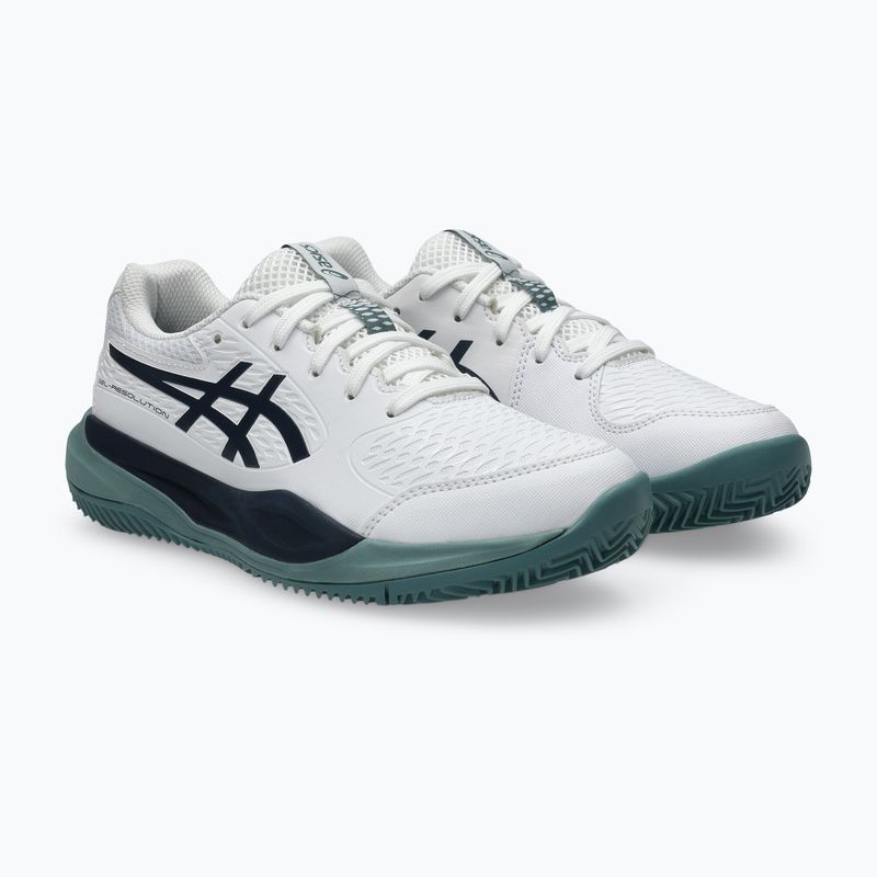 Detské tenisové topánky ASICS Gel-Resolution X GS Clay white/midnight
