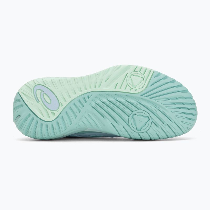 Dámske tenisové topánky ASICS Gel-Resolution X light blue/oasis green 4