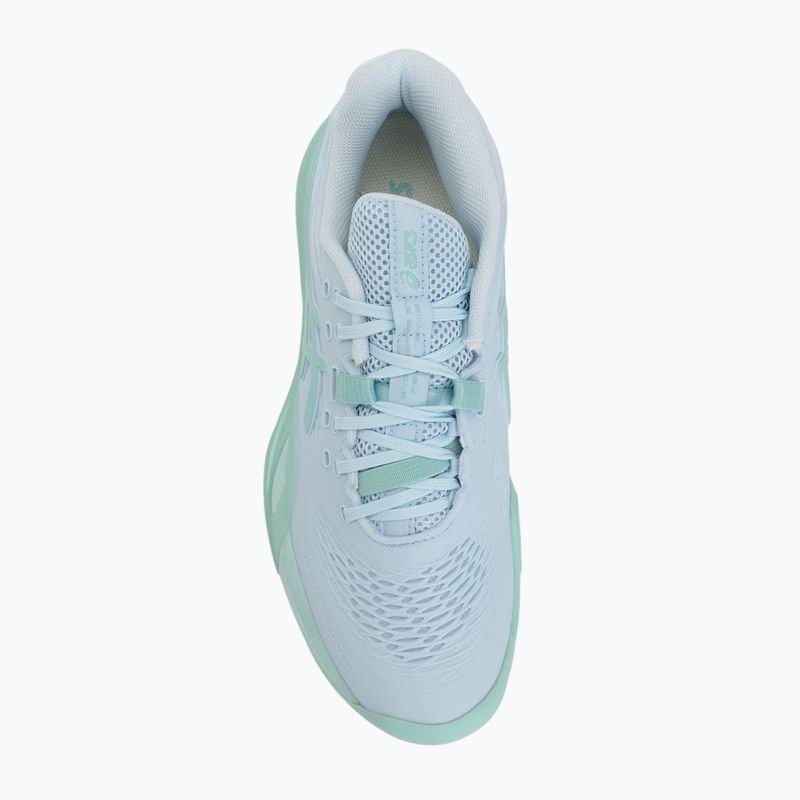 Dámske tenisové topánky ASICS Gel-Resolution X light blue/oasis green 5