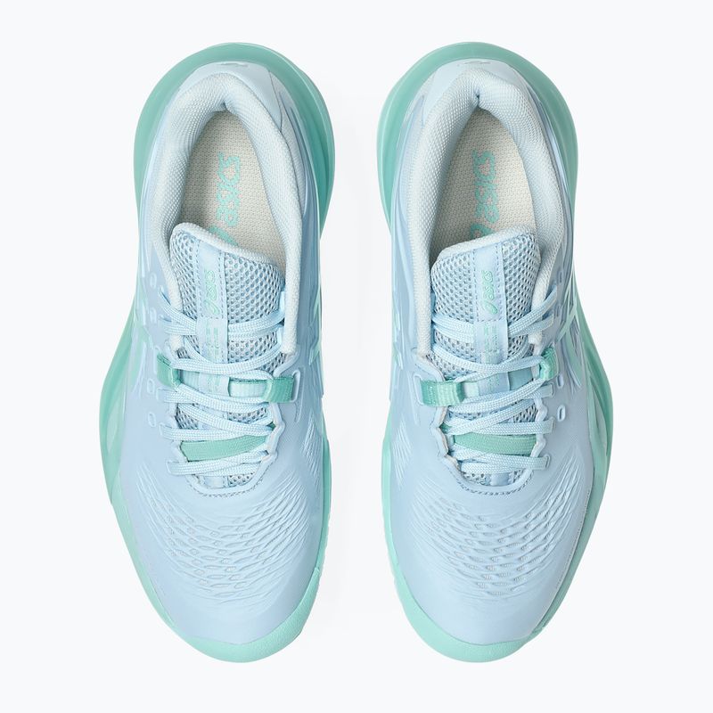 Dámske tenisové topánky ASICS Gel-Resolution X light blue/oasis green 4