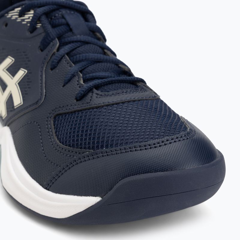 Pánske tenisové topánky ASICS Gel-Dedicate 9 Indoor midnight/oatmeal 7