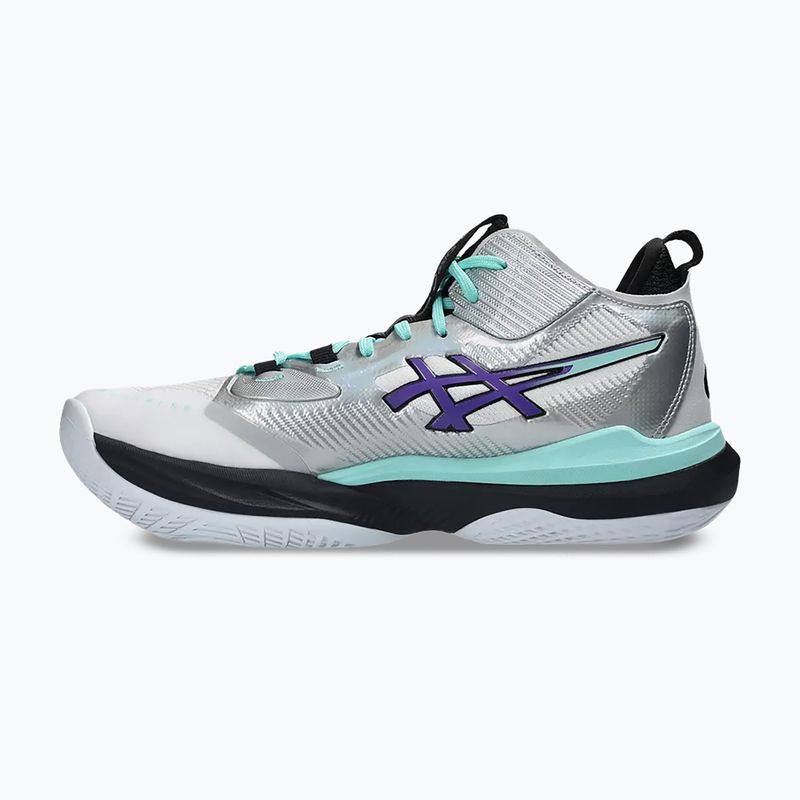 Pánske volejbalové topánky ASICS Metarise 2 white/radiant amethyst 2
