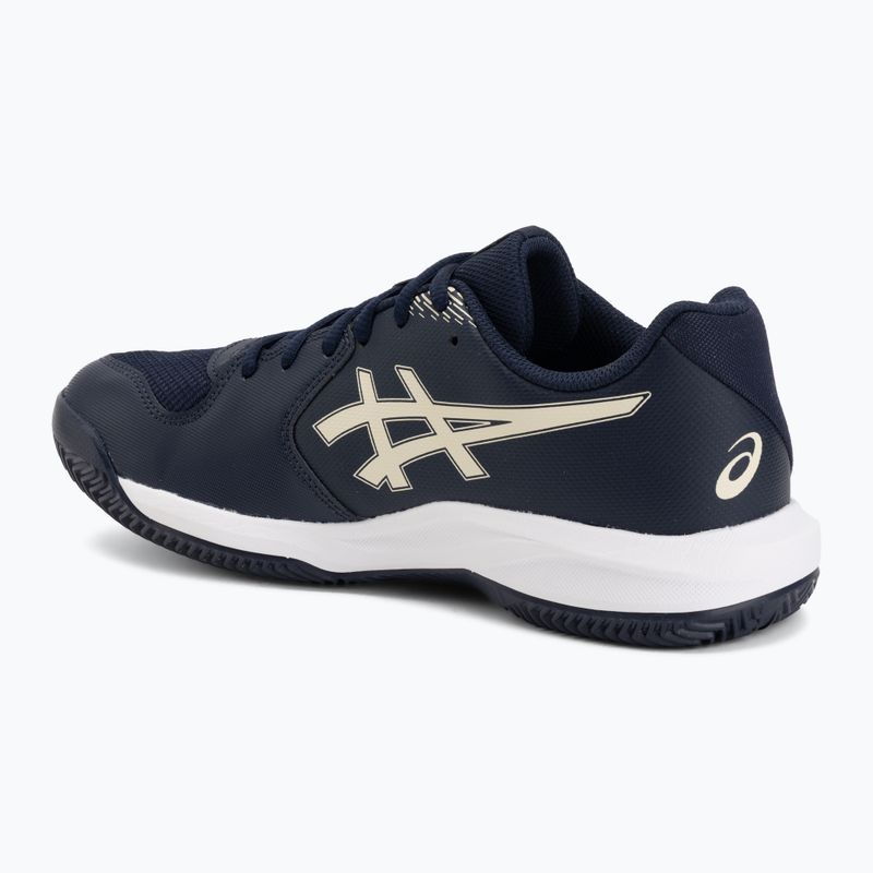 Pánske tenisové topánky ASICS Gel-Dedicate 9 Clay midnight/oatmeal 3