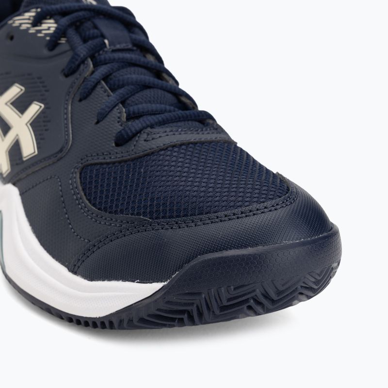 Pánske tenisové topánky ASICS Gel-Dedicate 9 Clay midnight/oatmeal 7