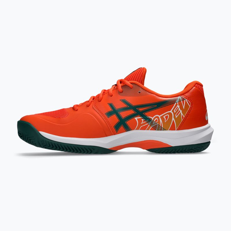 Pánske topánky na padel Asics Game Ff Padel Energy Orange/Jewel Green 2
