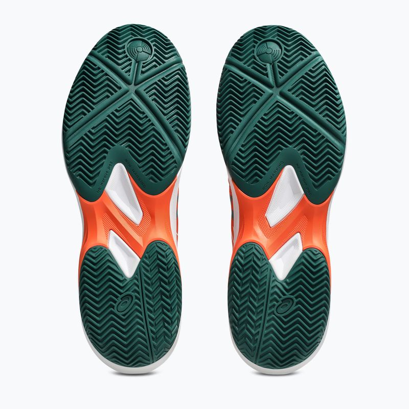 Pánske topánky na padel Asics Game Ff Padel Energy Orange/Jewel Green 3