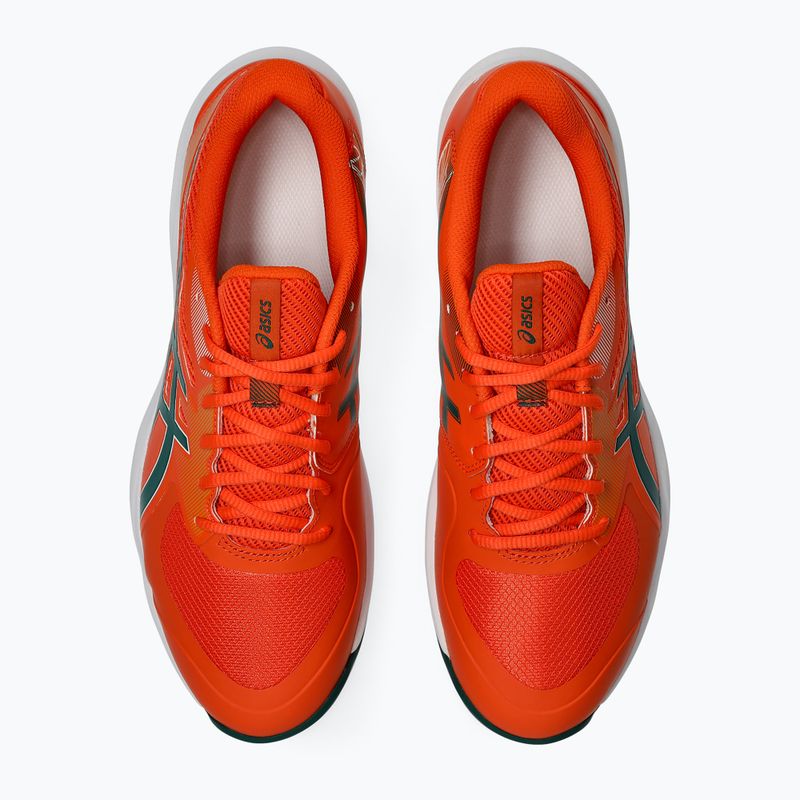 Pánske topánky na padel Asics Game Ff Padel Energy Orange/Jewel Green 4
