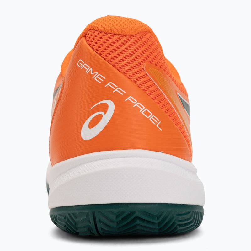 Pánske topánky na padel Asics Game Ff Padel Energy Orange/Jewel Green 6