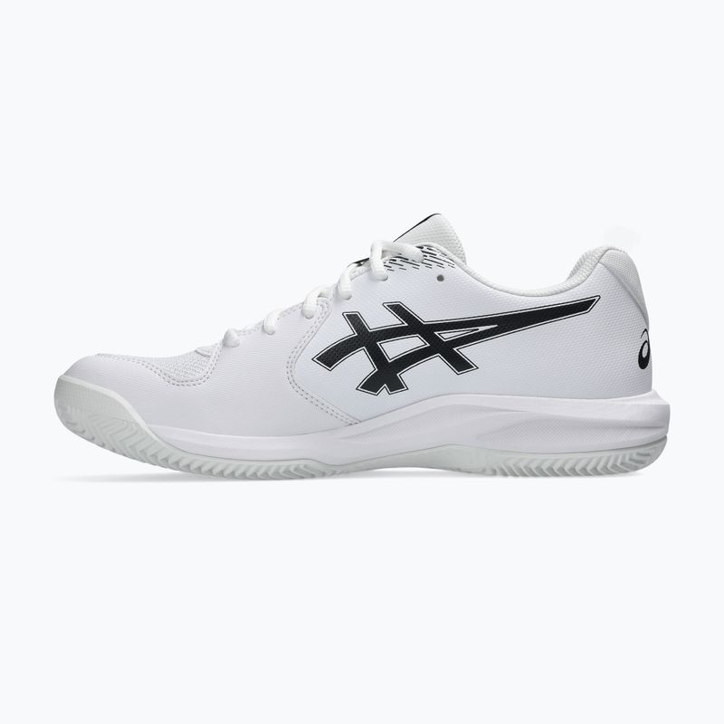 Pánske tenisové topánky ASICS Gel-Dedicate 9 Clay white/black 2