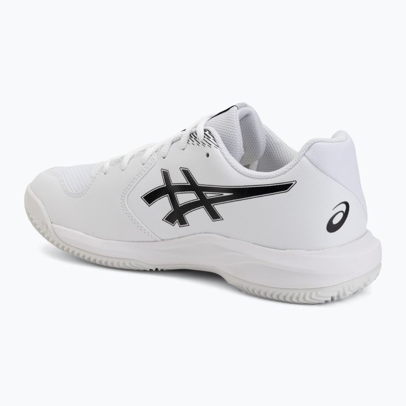 Pánske tenisové topánky ASICS Gel-Dedicate 9 Clay white/black 3