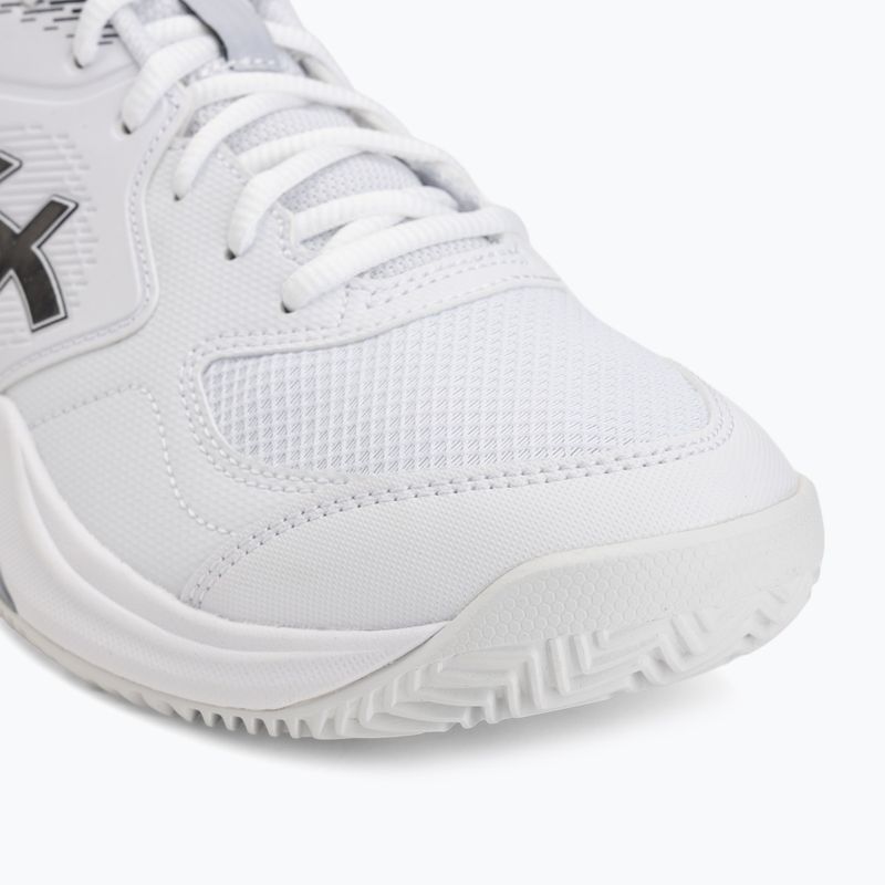 Pánske tenisové topánky ASICS Gel-Dedicate 9 Clay white/black 7