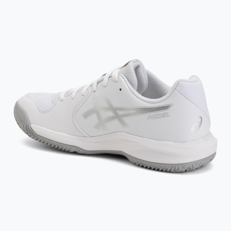 Dámske topánky na padel ASICS Gel-Dedicate 9 Padel W white/pure silver 3
