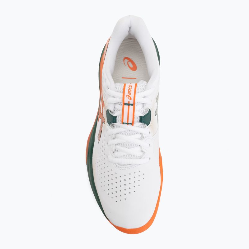 Pánske topánky na padel Asics Gel-Challenger 15 Padel White/Energy Orange 5