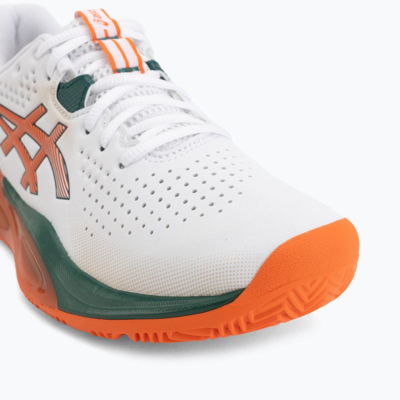 Pánske topánky na padel Asics Gel-Challenger 15 Padel White/Energy Orange 7