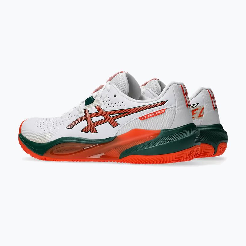 Pánske topánky na padel Asics Gel-Challenger 15 Padel White/Energy Orange 3