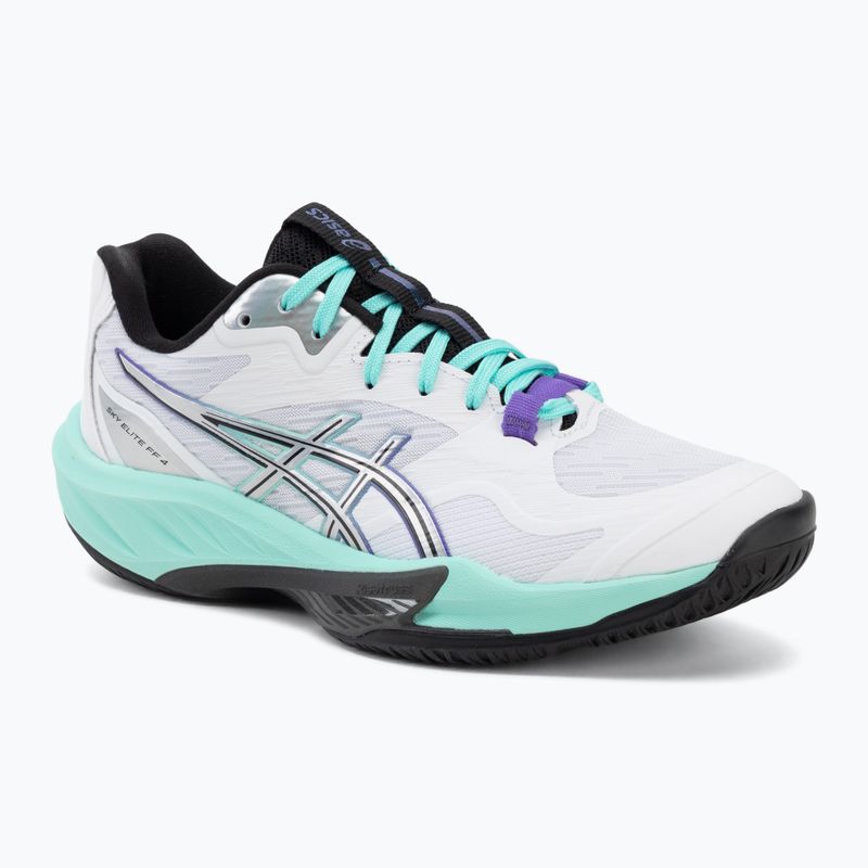 Dámske volejbalové topánky ASICS Sky Elite FF 4 white/radiant amethyst