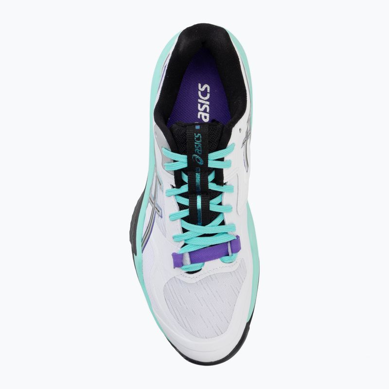 Dámske volejbalové topánky ASICS Sky Elite FF 4 white/radiant amethyst 5