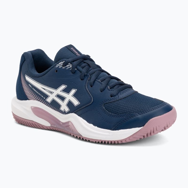 Dámske tenisové topánky ASICS Gel-Dedicate 9 Clay W independence blue/white
