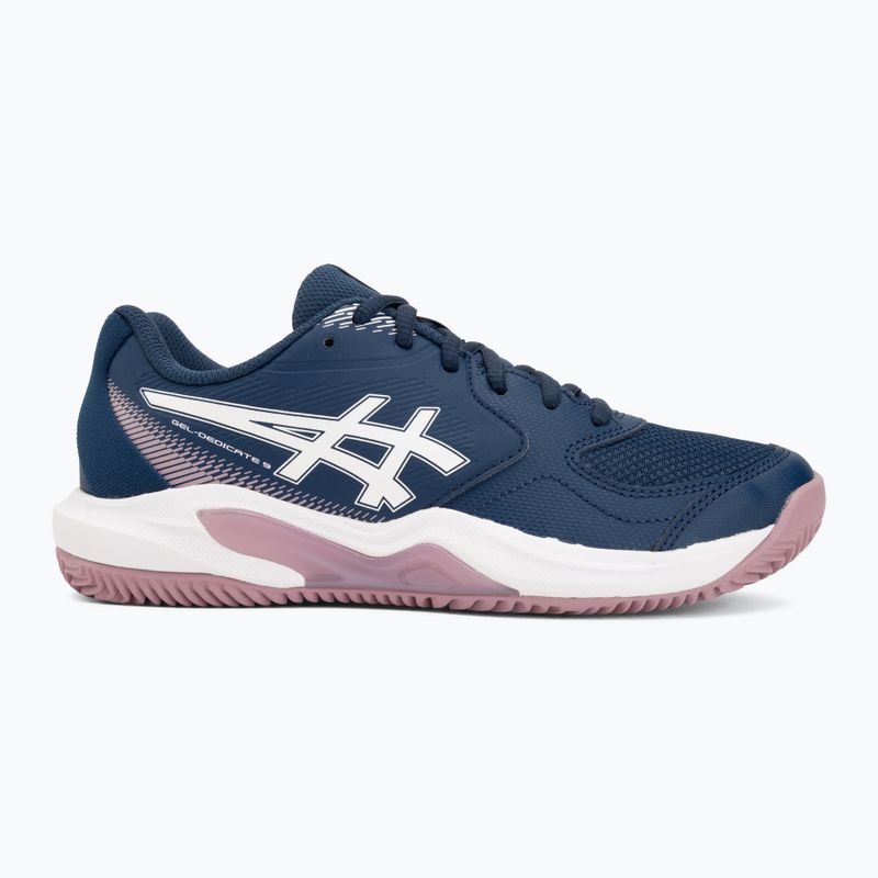 Dámske tenisové topánky ASICS Gel-Dedicate 9 Clay W independence blue/white 2