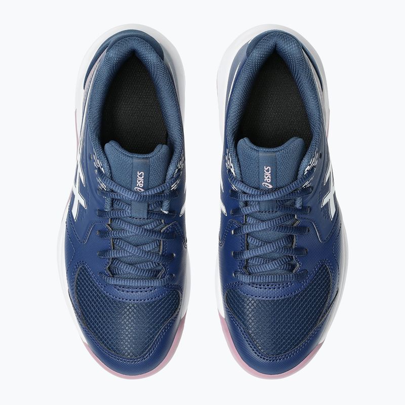 Dámske tenisové topánky ASICS Gel-Dedicate 9 Clay W independence blue/white 5