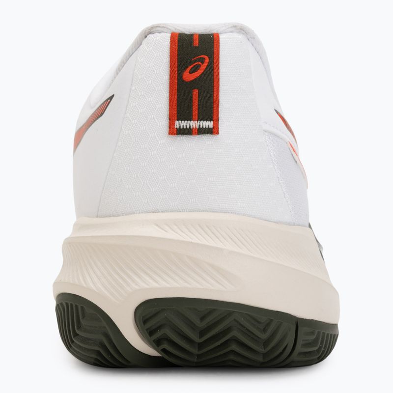 Pánske tenisové topánky ASICS Gel-Challenger 15 Clay white/cherry tomato 6