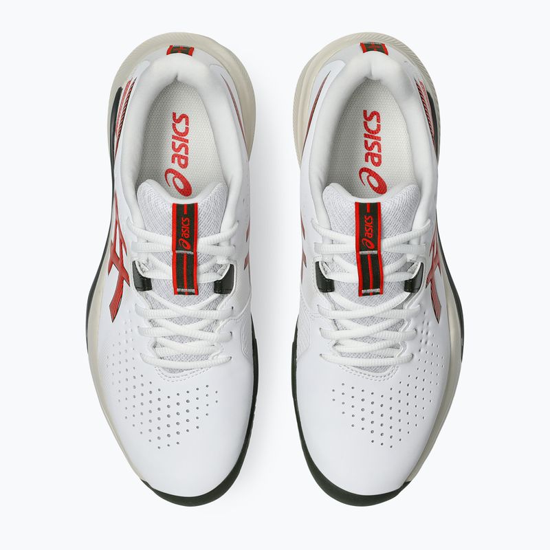 Pánske tenisové topánky ASICS Gel-Challenger 15 Clay white/cherry tomato 4