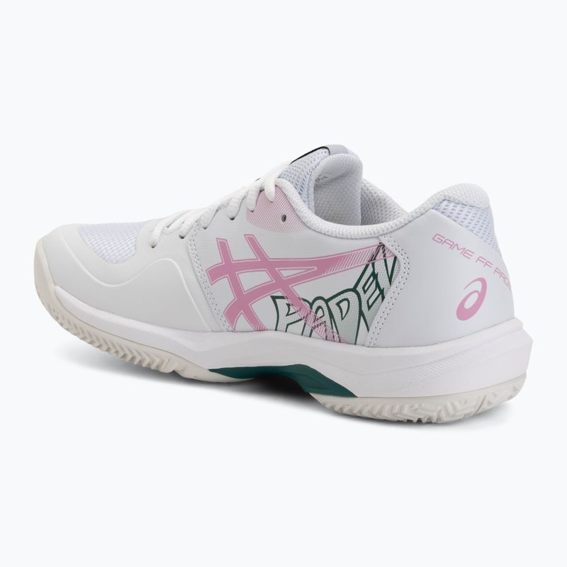 Dámske topánky na padel ASICS Game FF Padel white/bubblegum 3