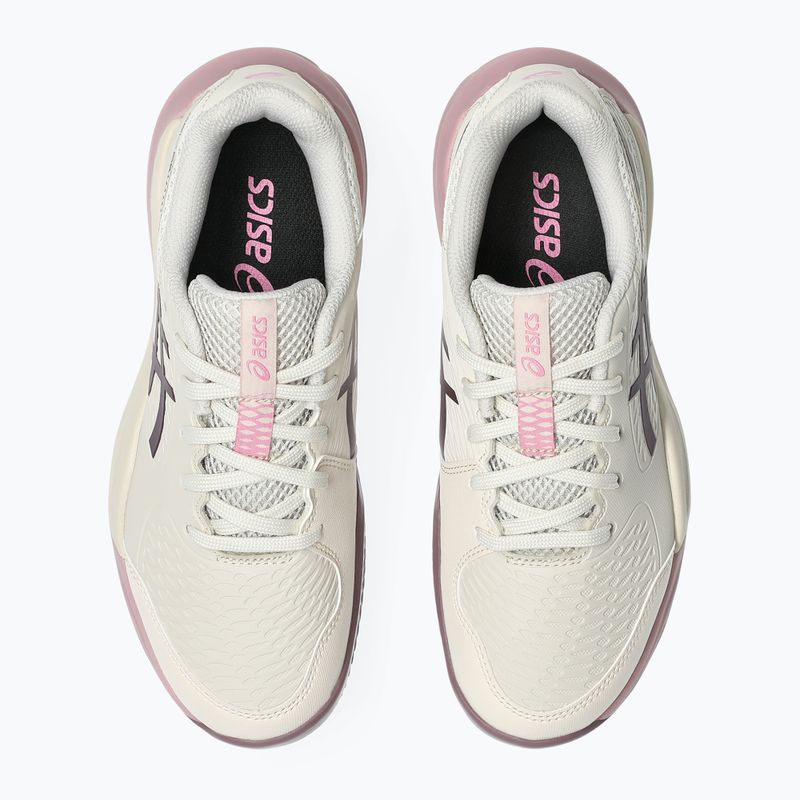 Detské tenisové topánky ASICS Gel-Resolution X GS Clay soft oat/dark aubergine 5