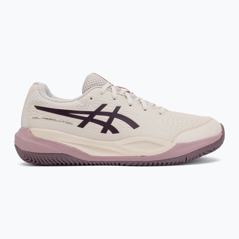 Detské tenisové topánky ASICS Gel-Resolution X GS Clay soft oat/dark aubergine 2