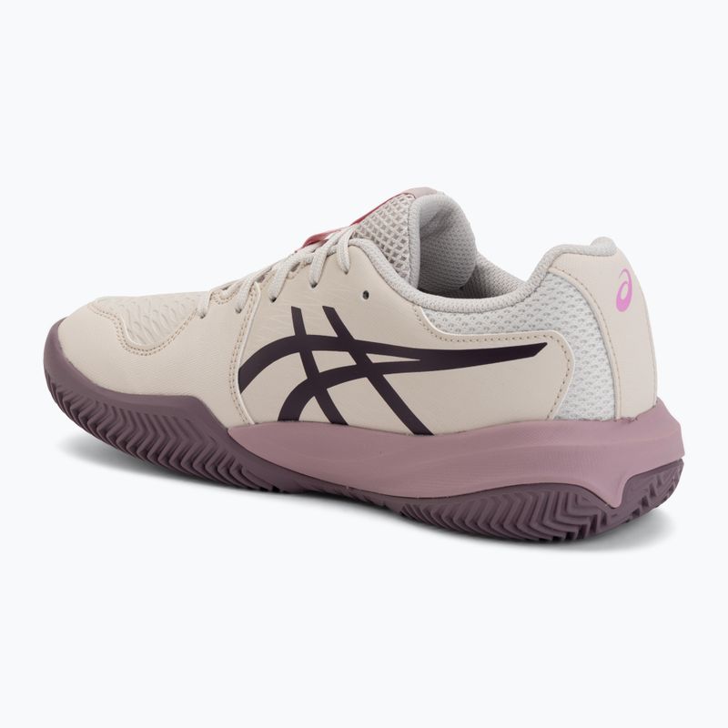 Detské tenisové topánky ASICS Gel-Resolution X GS Clay soft oat/dark aubergine 3