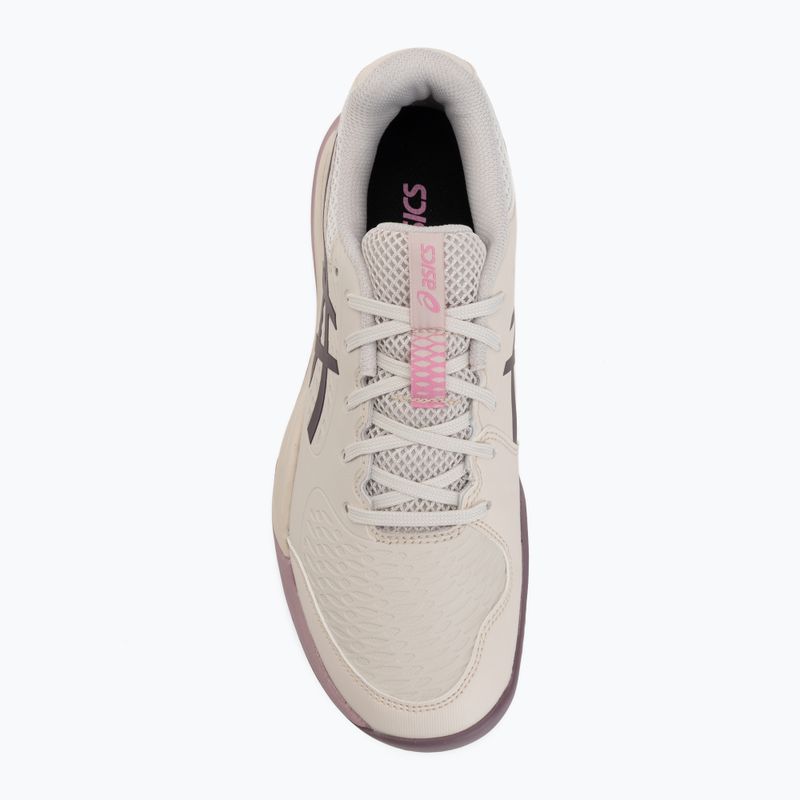 Detské tenisové topánky ASICS Gel-Resolution X GS Clay soft oat/dark aubergine 5