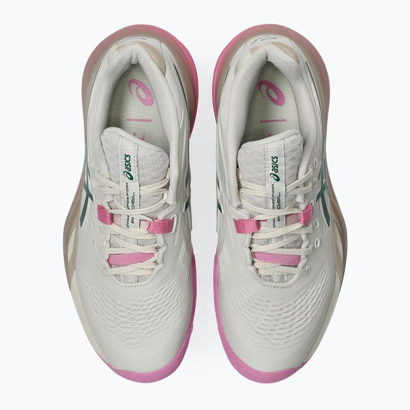 Dámske topánky na padel Asics Gel-Resolution X Padel Soft Oat/Jewel Green 4