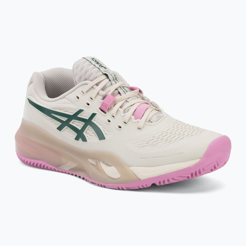 Dámske topánky na padel Asics Gel-Resolution X Padel Soft Oat/Jewel Green