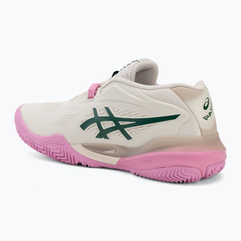 Dámske topánky na padel Asics Gel-Resolution X Padel Soft Oat/Jewel Green 3