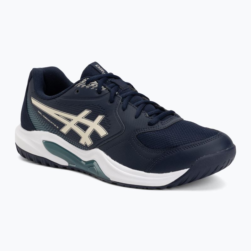 Pánske tenisové topánky ASICS Gel-Dedicate 9 midnight/oatmeal