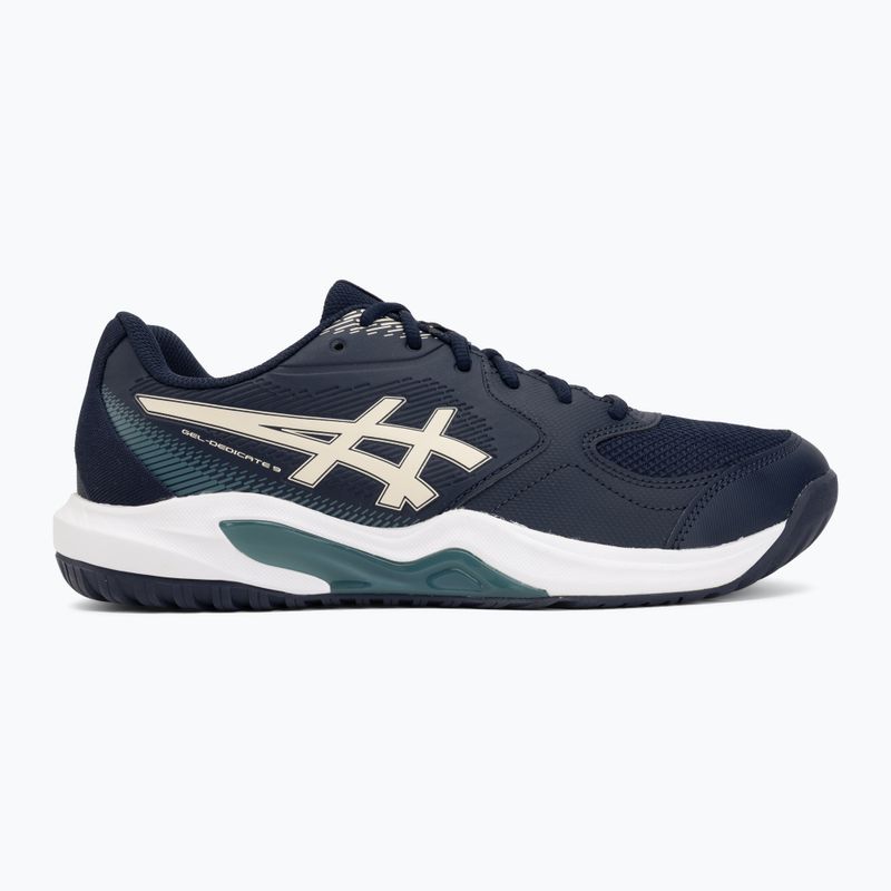 Pánske tenisové topánky ASICS Gel-Dedicate 9 midnight/oatmeal 2