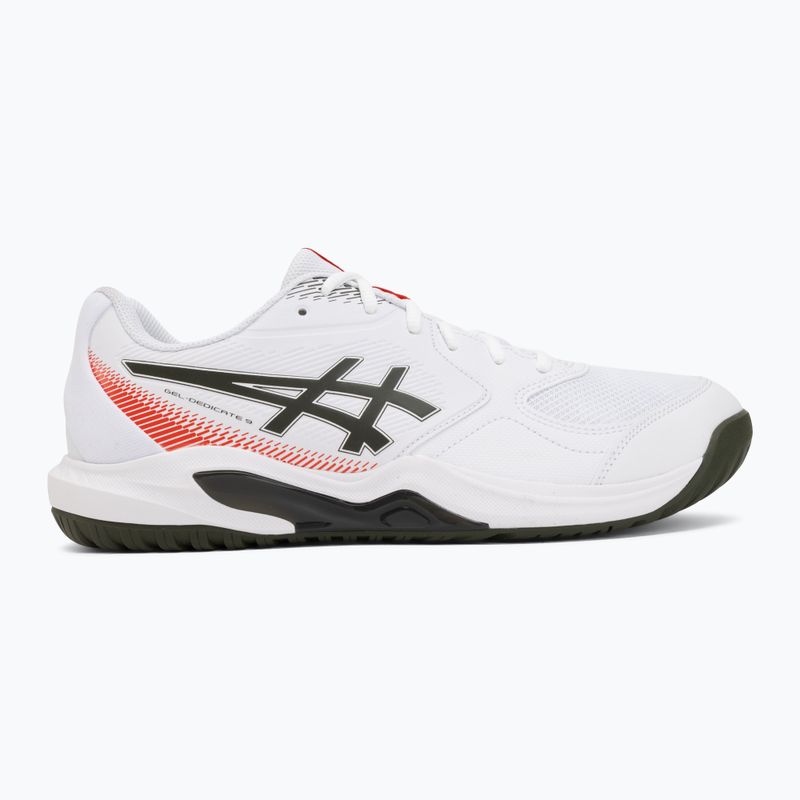 Pánske tenisové topánky ASICS Gel-Dedicate 9 white/vintage khaki 2