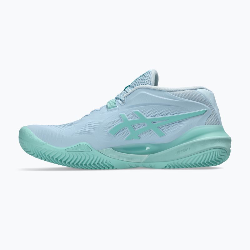 Dámske tenisové topánky ASICS Gel-Resolution X Clay light blue/oasis green 2