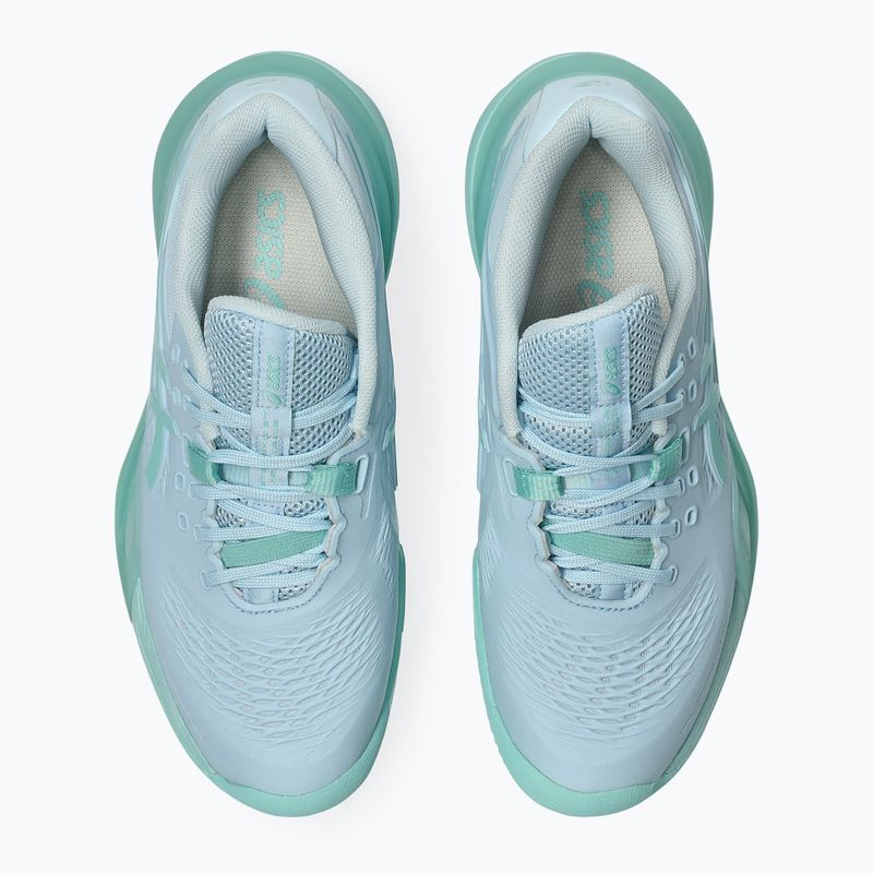 Dámske tenisové topánky ASICS Gel-Resolution X Clay light blue/oasis green 4