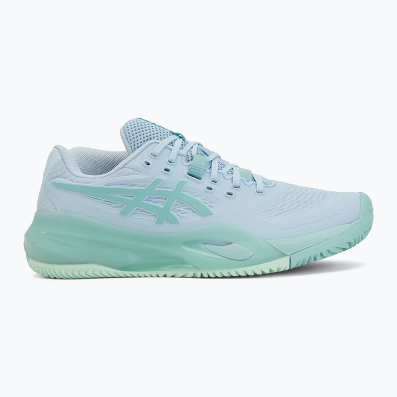 Dámske tenisové topánky ASICS Gel-Resolution X Clay light blue/oasis green 2
