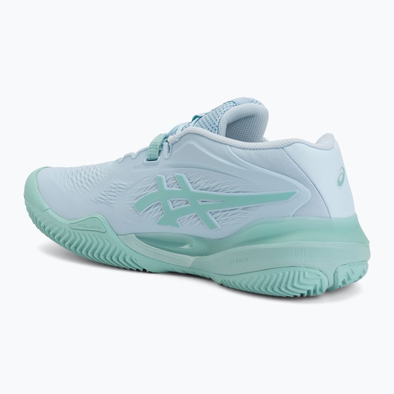 Dámske tenisové topánky ASICS Gel-Resolution X Clay light blue/oasis green 3