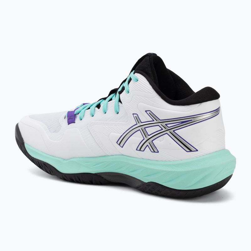 Pánske volejbalové topánky ASICS Sky Elite FF MT 4 white/radiant amethyst 3