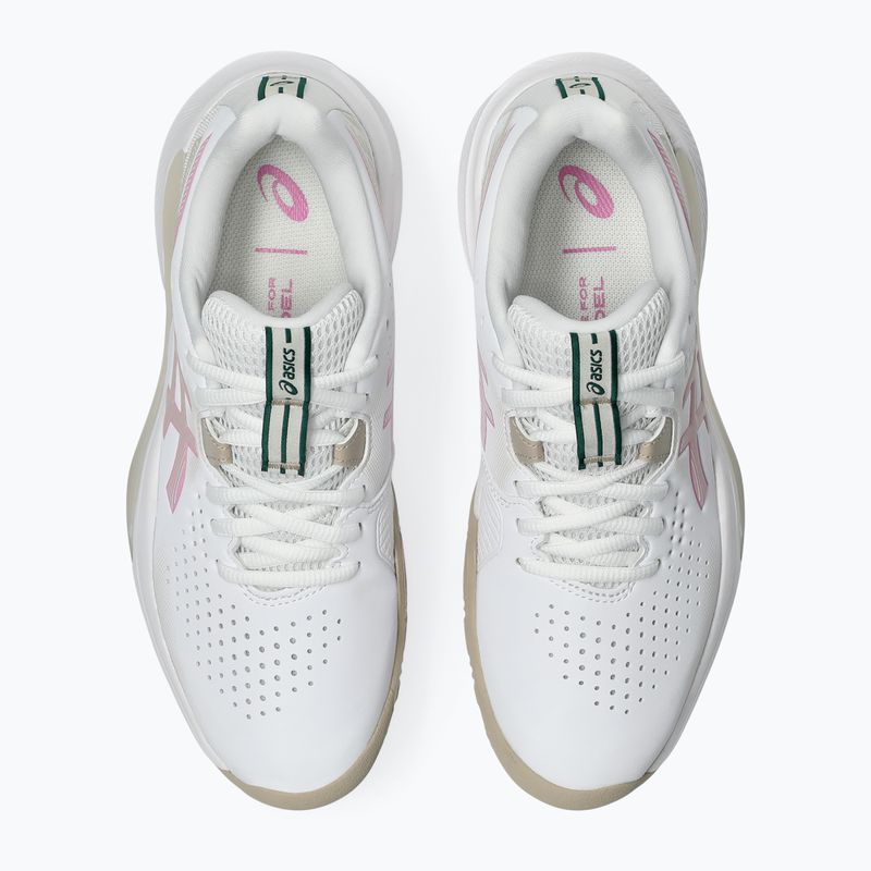 Dámske topánky na padel ASICS Gel-Challenger 15 Padel white/bubblegum 5