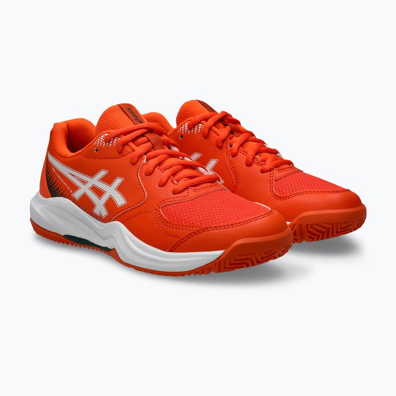 Topánky na padel ASICS Gel-Dedicate 9 Padel GS energy orange/white