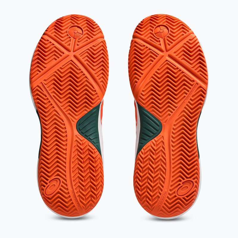 Topánky na padel ASICS Gel-Dedicate 9 Padel GS energy orange/white 4