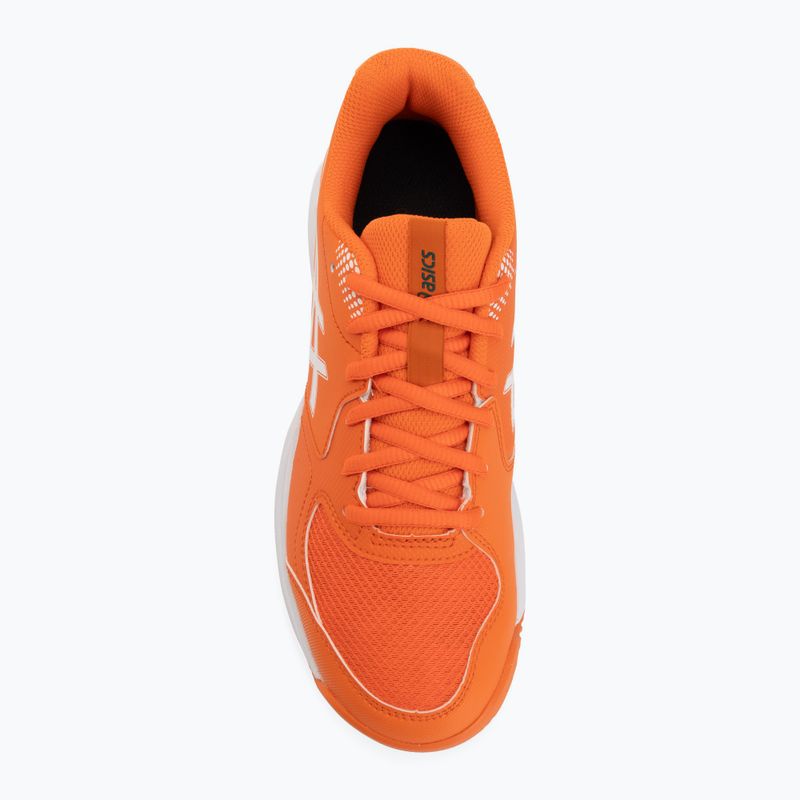 Topánky na padel ASICS Gel-Dedicate 9 Padel GS energy orange/white 5