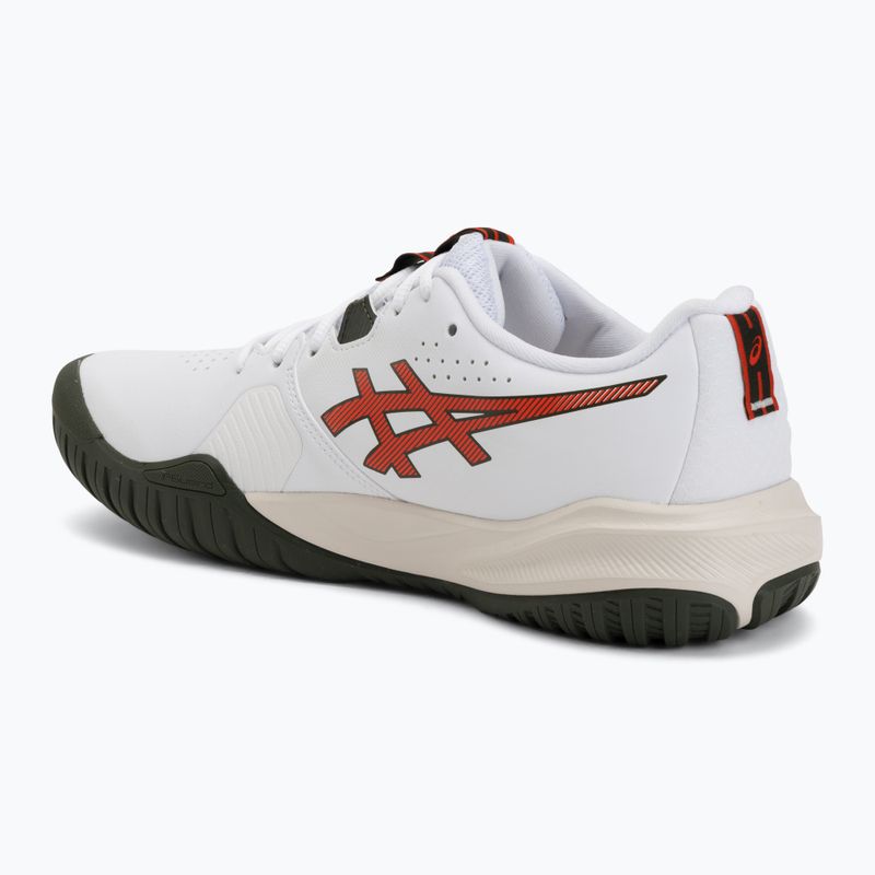 Pánske tenisové topánky ASICS Gel-Challenger 15 white/cherry tomato 3