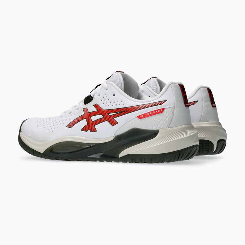Pánske tenisové topánky ASICS Gel-Challenger 15 white/cherry tomato 3